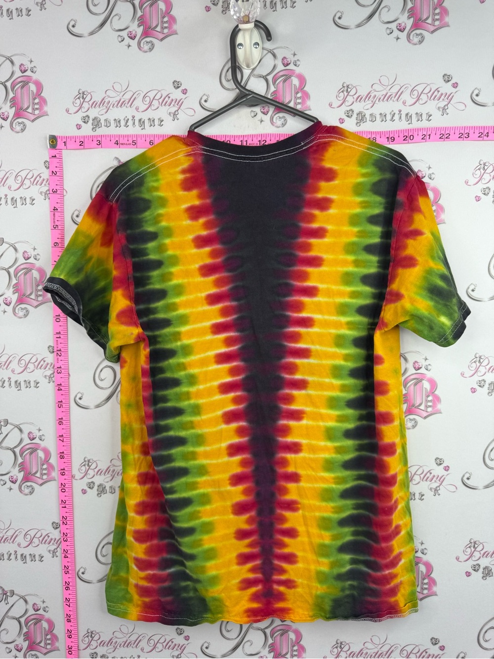 Tiedye shirt T-shirt Tie-Dye Short Sleeve Tee - Multicolor - Picture 2 of 6